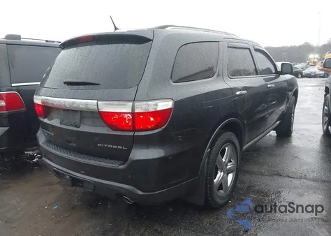 2012 Dodge Durango Citadel из США, поврежденный, VIN 1C4SDJET4CC322925